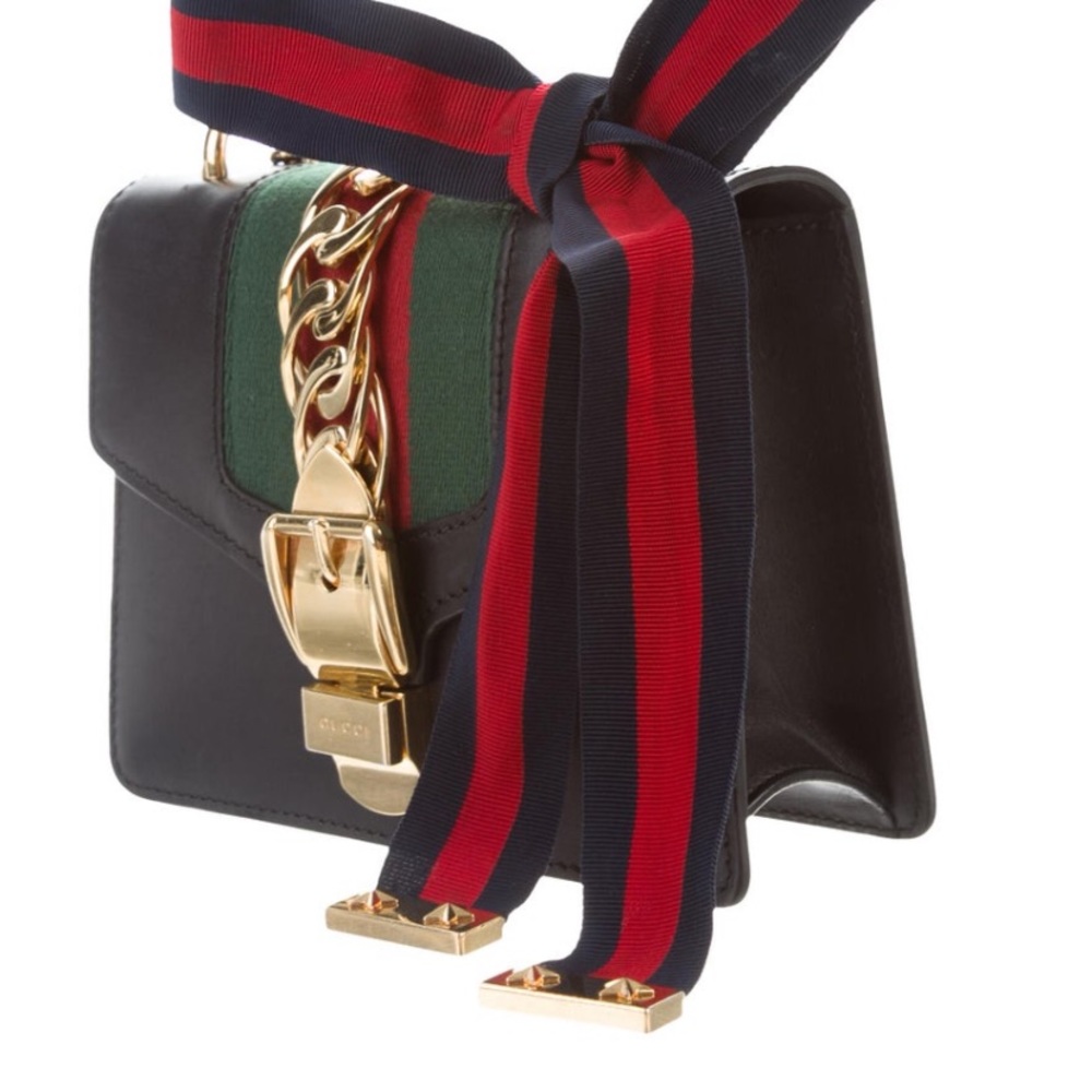 Gucci Sylvie mini bag with gold tones